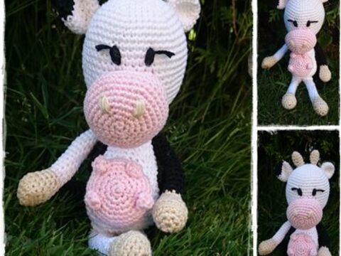 Häkelanleitung Kuh "Frieda"