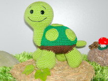 Schildkröte Siggi, Amigurumi Häkelanleitung als PDF