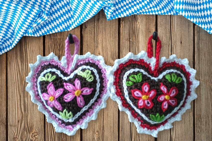 Lebkuchenherz Anhänger