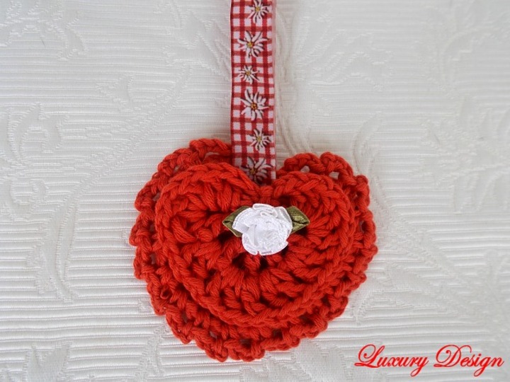 Häkelanleitung Herzen Heart Design No.1 