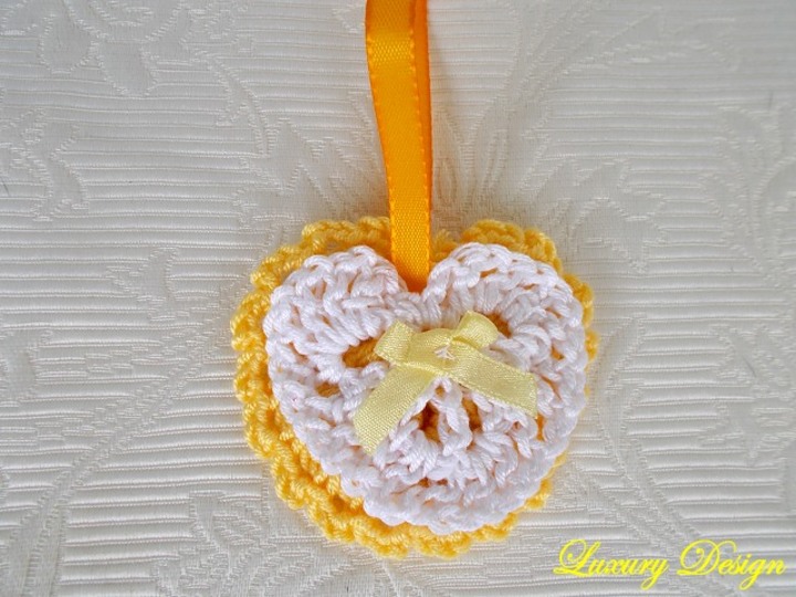 Häkelanleitung Herzen Heart Design No.1 