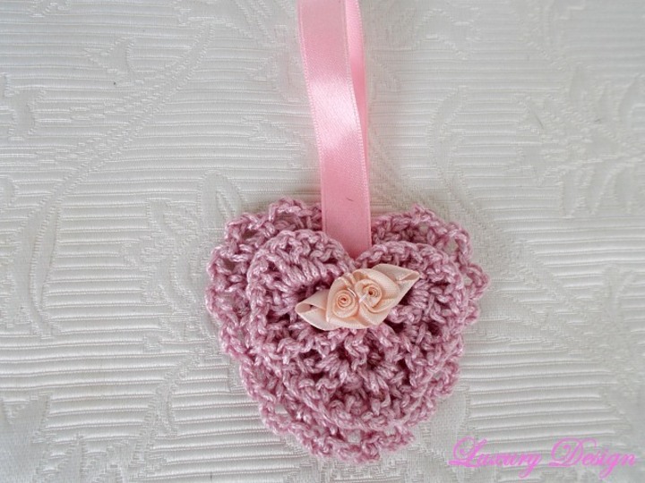 Häkelanleitung Herzen Heart Design No.1 