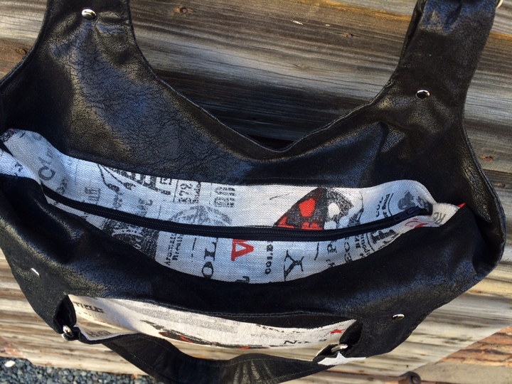 Nähanleitung und Schnittmuster Tasche "Lilly"