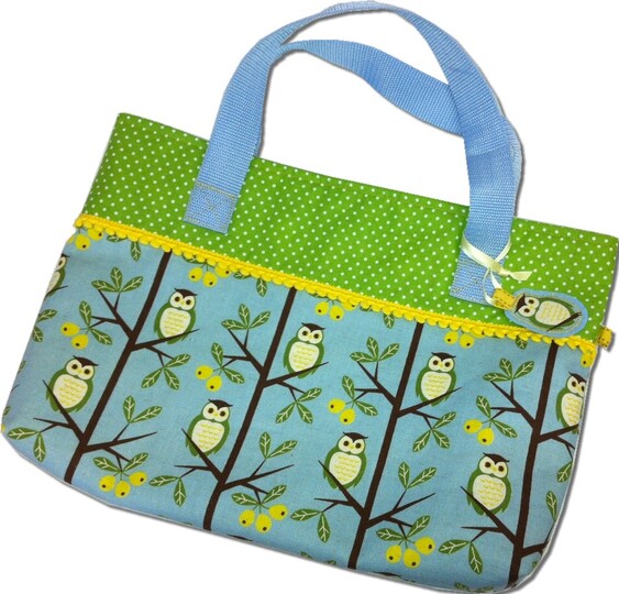 Nähanleitung und Schnittmuster: Tasche mit Henkel, Shopper