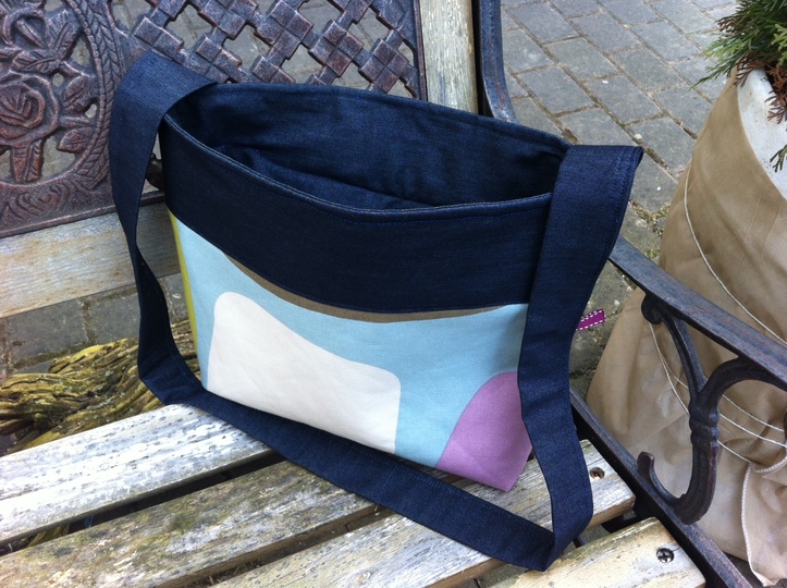 Nähanleitung und Schnittmuster: Tasche mit Henkel, Shopper