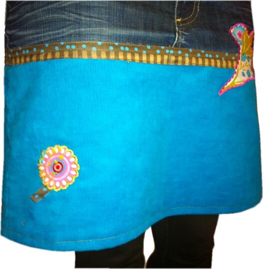 Nähanleitung Upcycling Jeansrock aus der Lieblingsjeans (alle Größen)