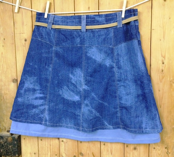 Nähanleitung und Schnittmuster: Rock "Ella" (Gr. 38 - 46)