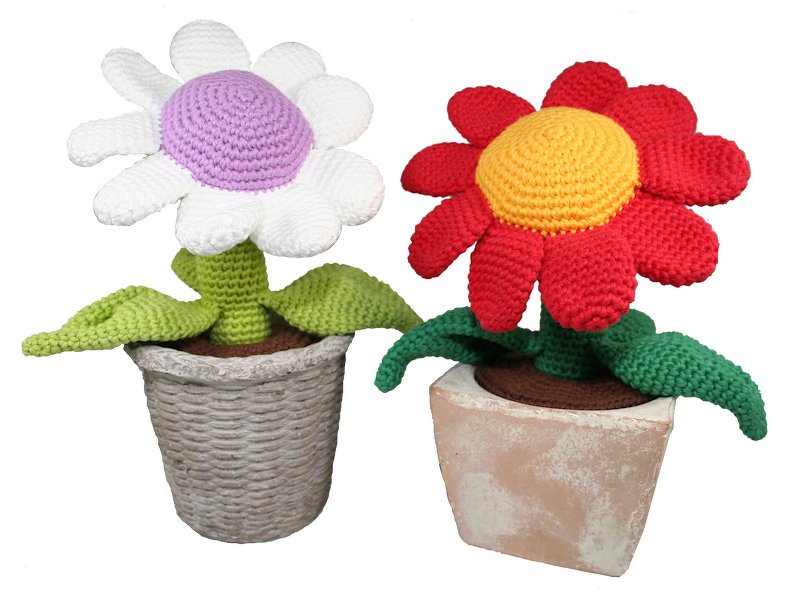 Flower - Potted Plant - Crochet Pattern - Image 3