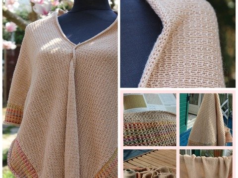 Leonie, Strickanleitung für ein Schultertuch