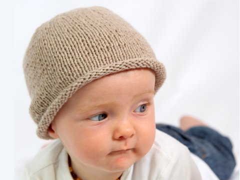 Anleitung Erstlingsmütze Marlene, 2 Größen, 0-9 Monate Anfängerfreundlich