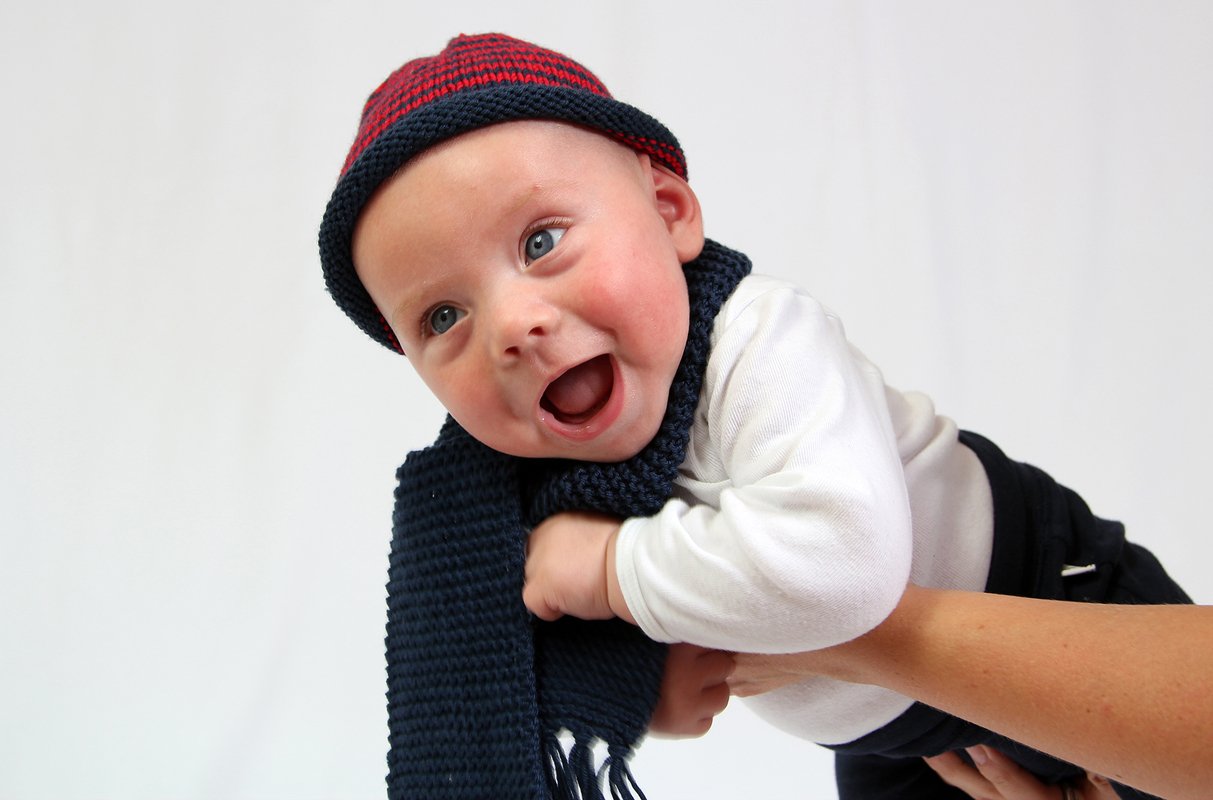 Anleitung Fransenschal Moritz, 0-3 Jahre, für Anfängerfreundlich - Bild 2