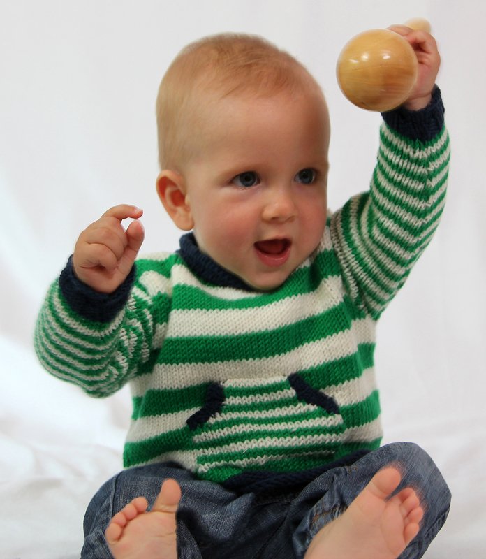 Anleitung Babypullover Hanna & Hannes, Gr.62-92, 0-2 Jahre mutige Anfänger