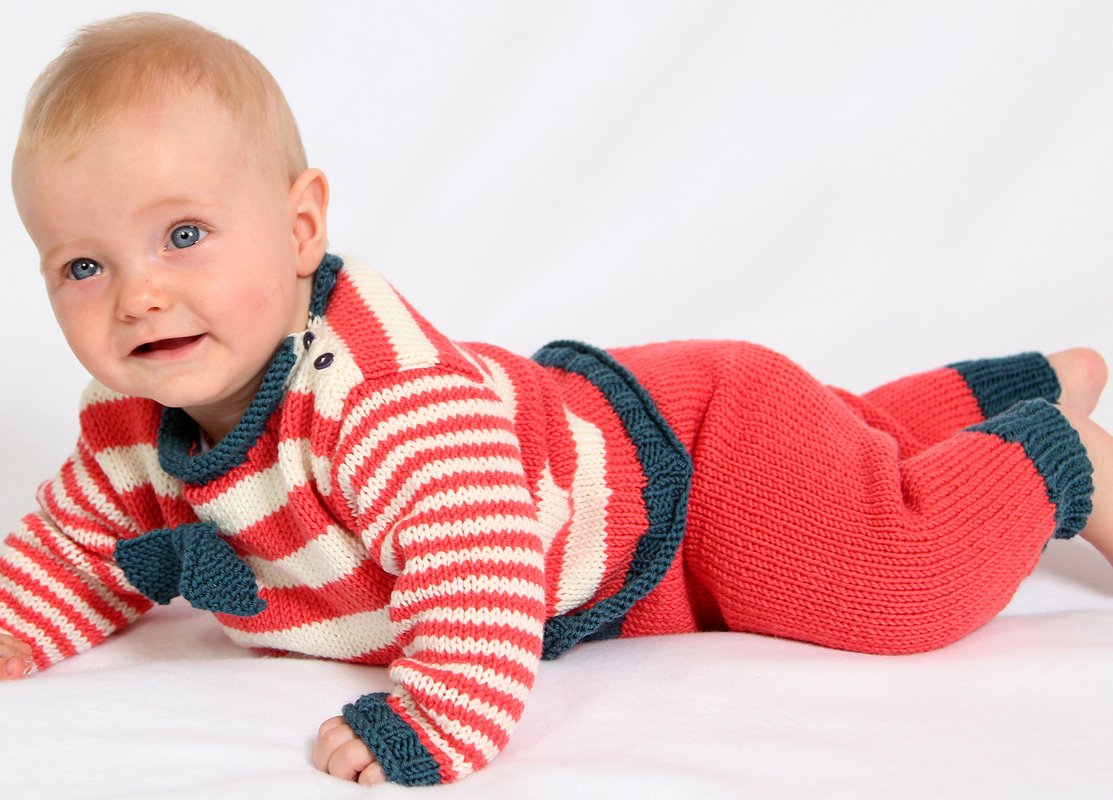 Anleitung Babyhose Mats &amp; Merle, Gr.62-80, für Anfängerfreundlich