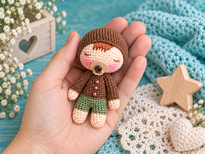 Sleepy Baby – Free Amigurumi Crochet Pattern PDF