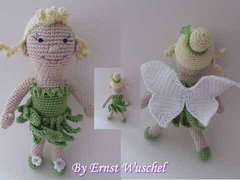 Tinka Wuschel Elfe PDF Häkelanleitung