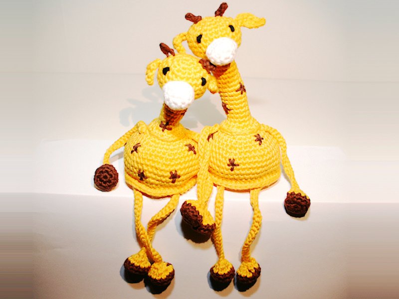 Giraffe - Shelf Sitter - Crochet Pattern