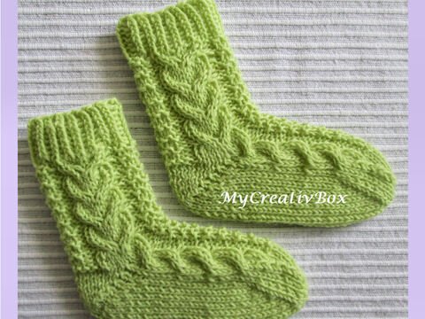 Babysockenmuster "Sternenlicht" - Pdf - Gr.: 15-23