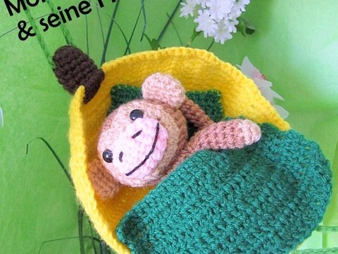 Affe Monk Häkelanleitung