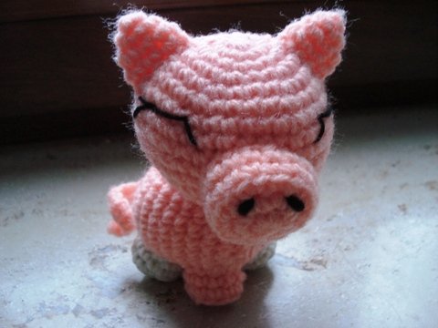 Schweinchen Borsti Häkelanleitung