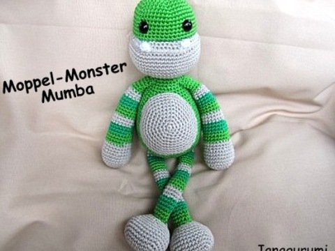 Moppel-Monster Mumba Häkelanleitung