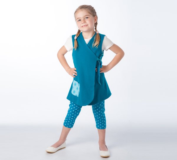 MARIE Wickelkleid, Tunika & Wickeljacke – Schnittmuster & Foto-Nähanleitung