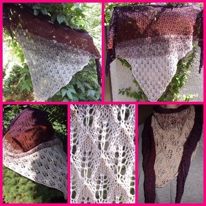 Strickanleitung Tuch "Ravina" ... das Klassische - Bild 2