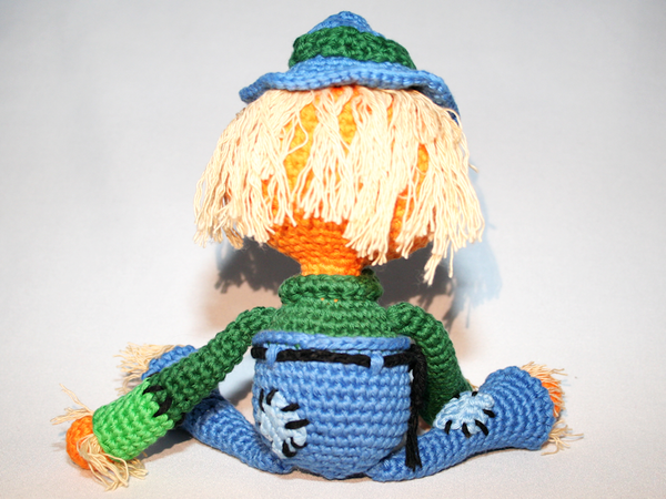 Scarekin (Pumpkin Man, Scarecrow) - Crochet Pattern