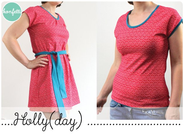 Holly (day) Kleid + Shirt E-Book Gr.32-52