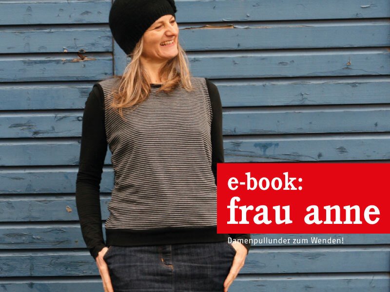 FrauAnne - Wendepullunder aus Jersey für Damen XS-L - Bild 3