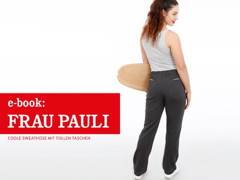 FrauPauli - Lässige Sweathose mit coolen Taschen XS-XL