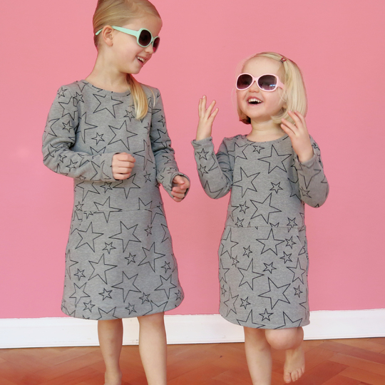 Fannie - Sweatkleid für Mädchen 86-152