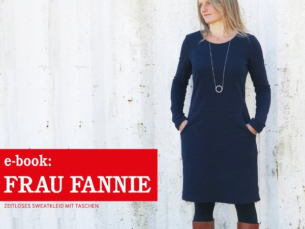 FrauFannie - Sweatkleid mit Taschen XS-XL
