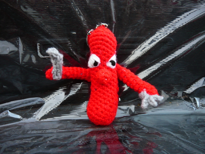 Häkelanleitung Gemeingefährliche Grillwurst