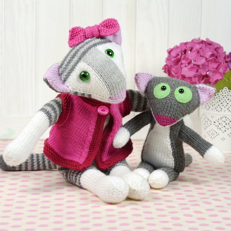 Coco die Katze Strickanleitung - Bild 4