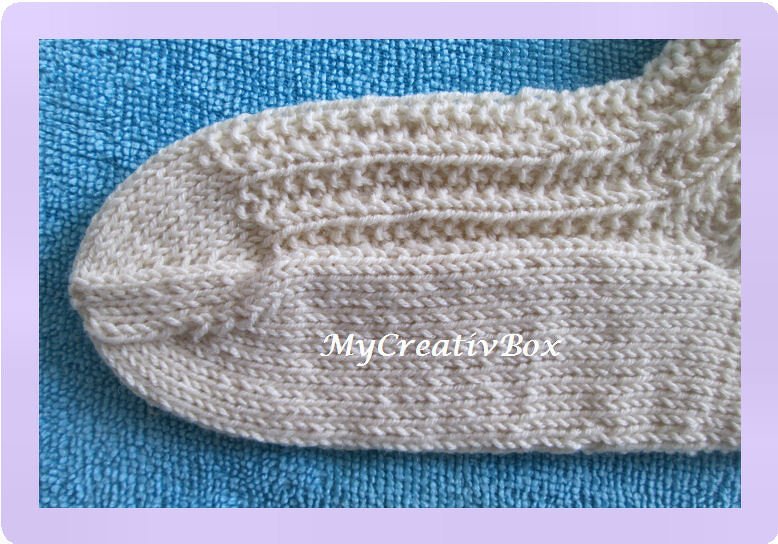 Kindersockenmuster "Waldweg" - Pdf - Gr.: 24-31