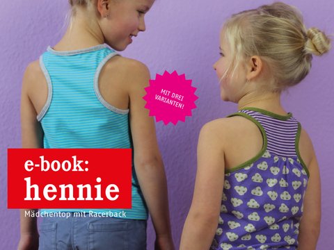 Hennie - Unterhemd und Top für Mädchen 86-152