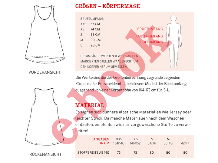 FrauJana - Lässiges Top für Teenies und Damen XXS-L