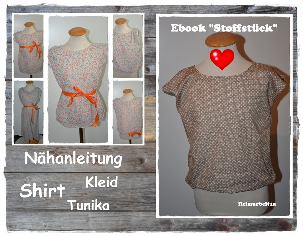 E-Book / Anleitung "Stoffstück"