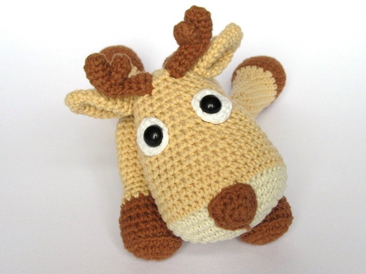Elch / Rentier Tony Häkelanleitung