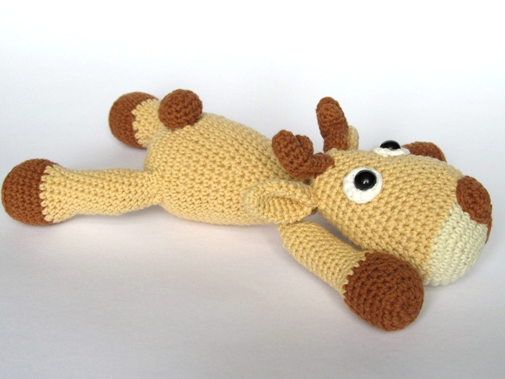 Elch / Rentier Tony Häkelanleitung