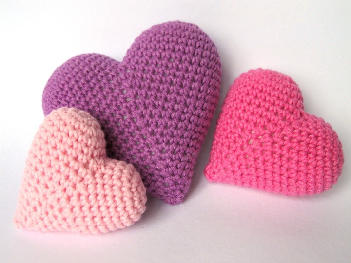 Herzchen Häkelanleitung