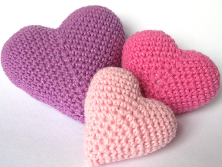 Herzchen Häkelanleitung