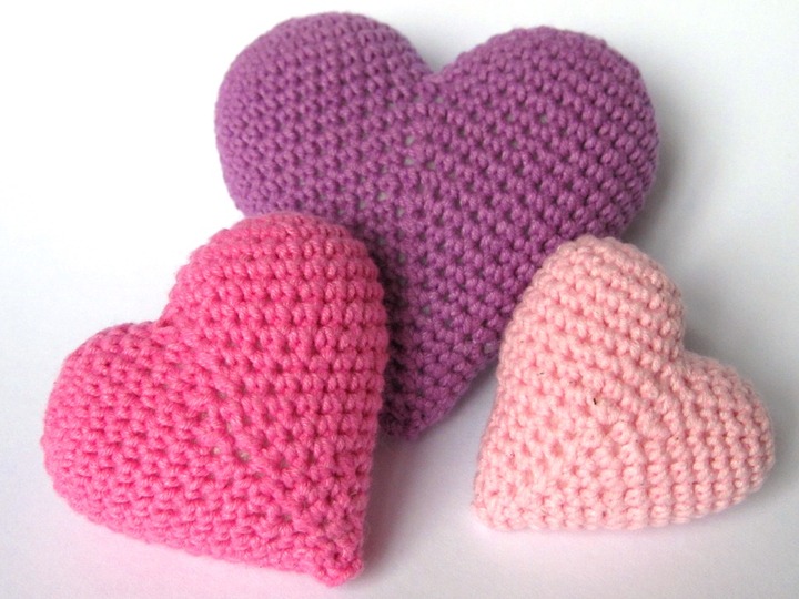 Herzchen Häkelanleitung