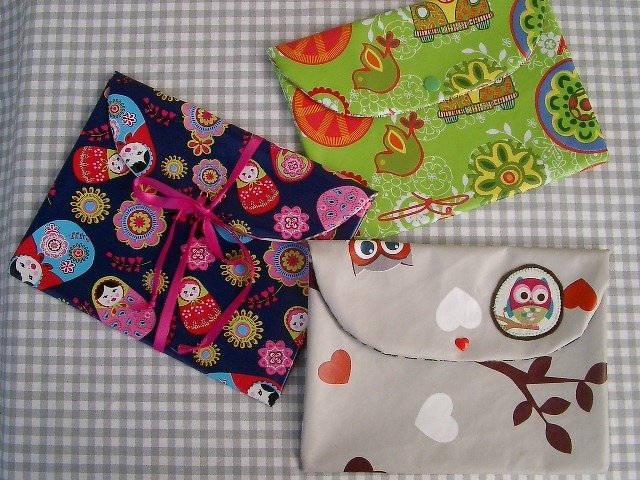 Nähanleitung / E-Book - Büchertasche aus Wachstuch