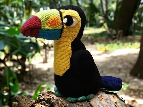 Tiki der Tukan XXL (PDF Anleitung)