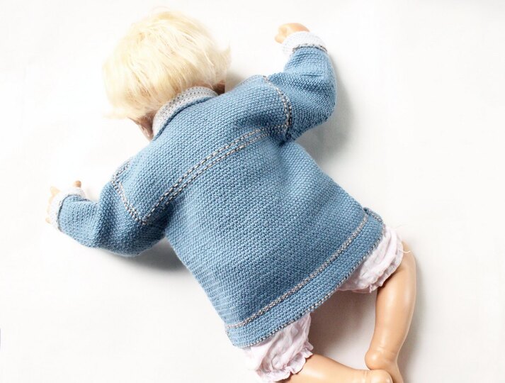 2 PDFs-set: children's jacket & trousers "Jeans" (0 m.-3 y.)