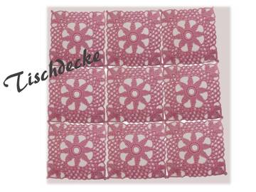 Tischdecke zum Häkeln