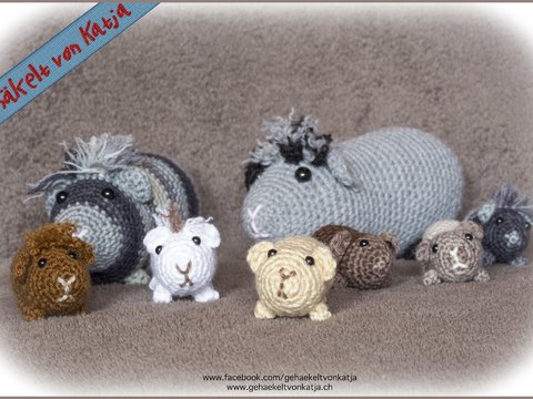 Kostenlose Häkelanleitung Baby-Meerschweinchen
