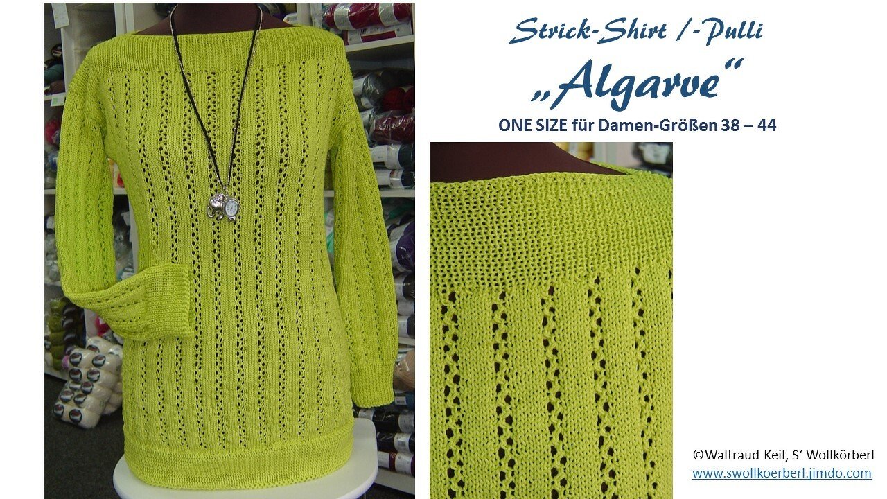 Strick-Shirt/-Pulli "ALGARVE"