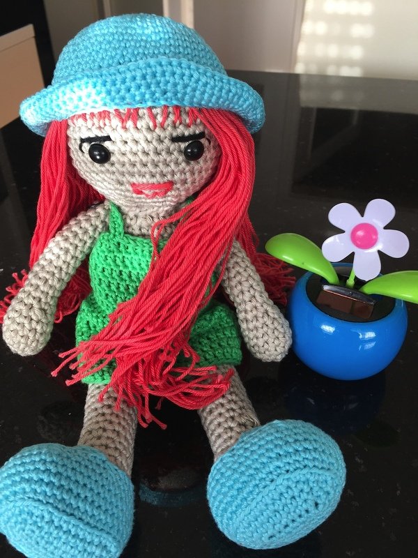 Puppe Emma - kostenlose Häkelanleitung - Bild 4